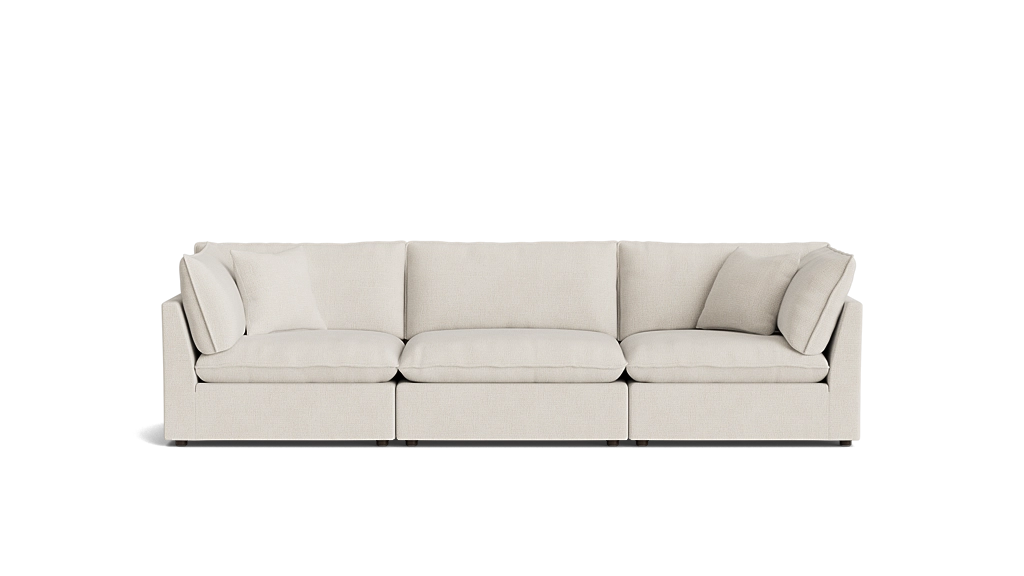 Cloud Chill 3-Piece Sectional Modular Birch