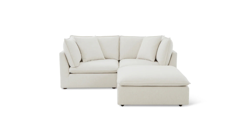 Cloud Style Chill 3-Piece Modular Sectional Birch