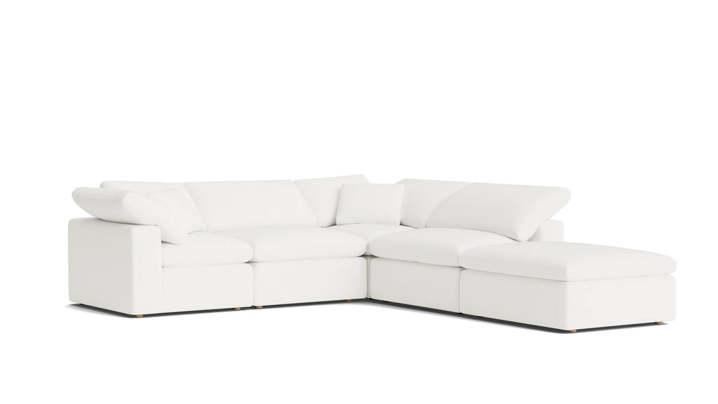 Cloud Style 5-Piece Modular Sectional Brie