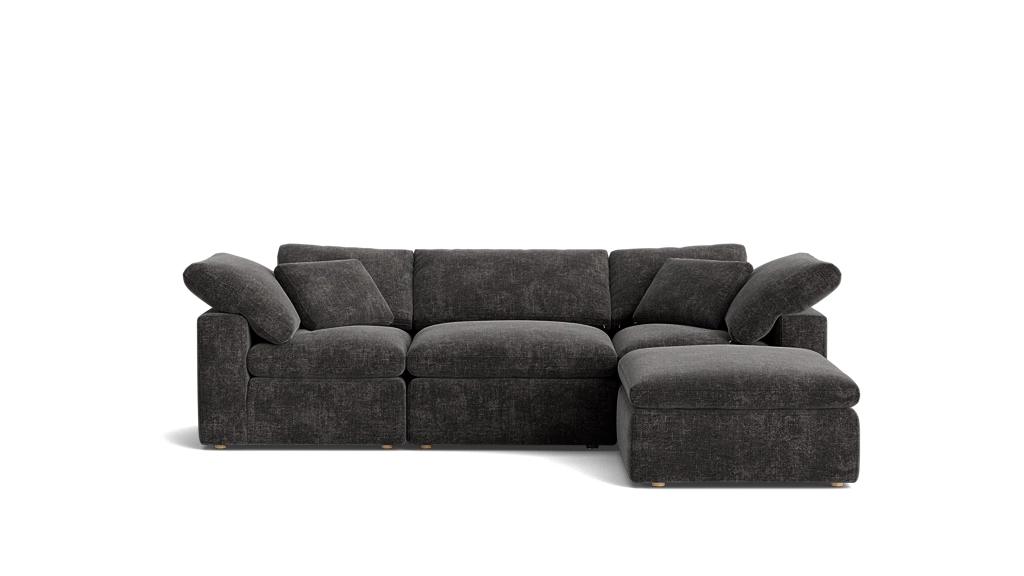 Cloud Style 4-Piece Sectional ModularStandard Truffle