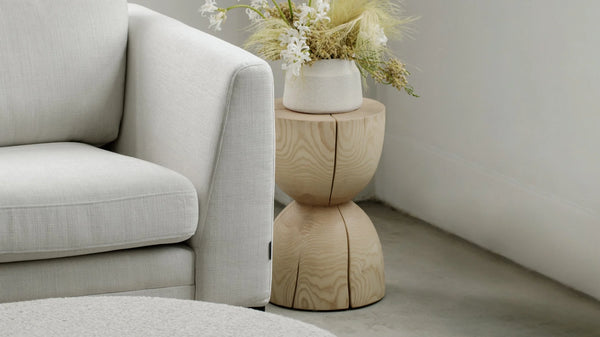 West Coast White Ash Stool