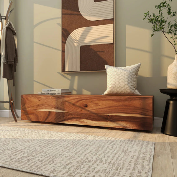 Salif Solid Wood Bench
