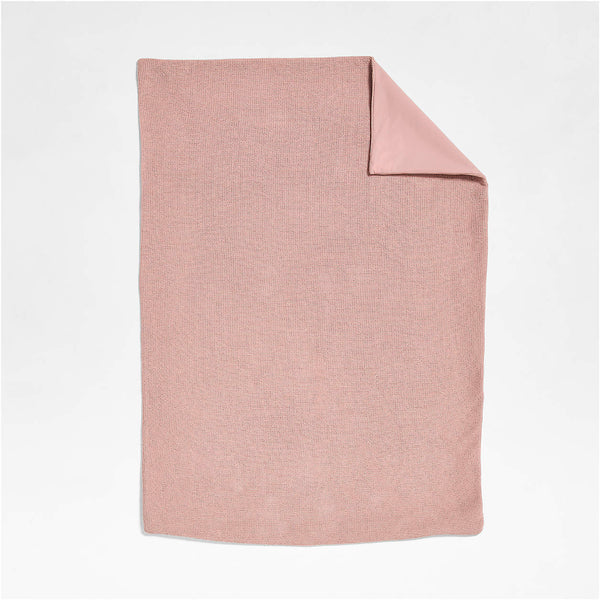 Scoop Violet Rose Organic Cotton Gauze Toddler Duvet Cover
