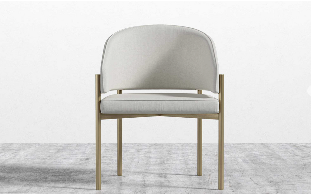 Solana Dining Chair Alesund/Brass