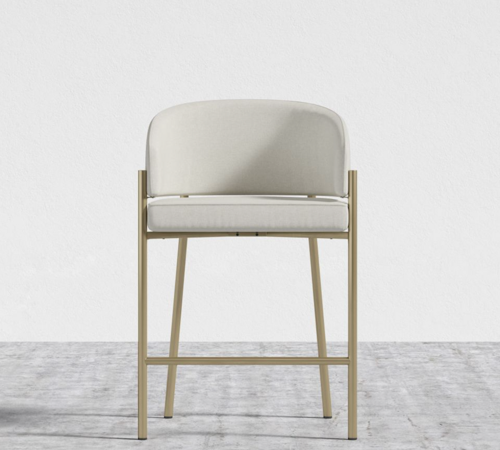 Solana Counter Stool Alesund/Brass (Set of 2)