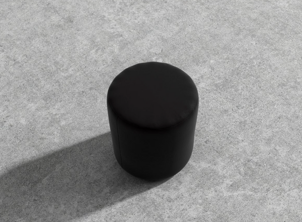 Nova Outdoor Pouf Black