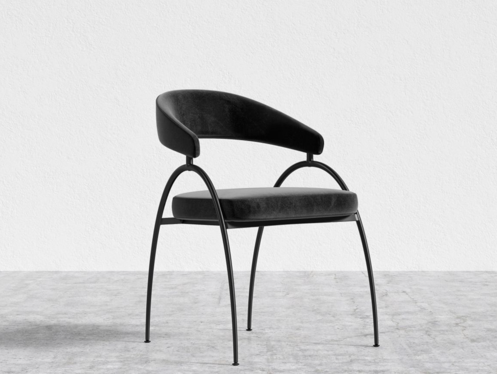 Uma Dining Chair Black/Black