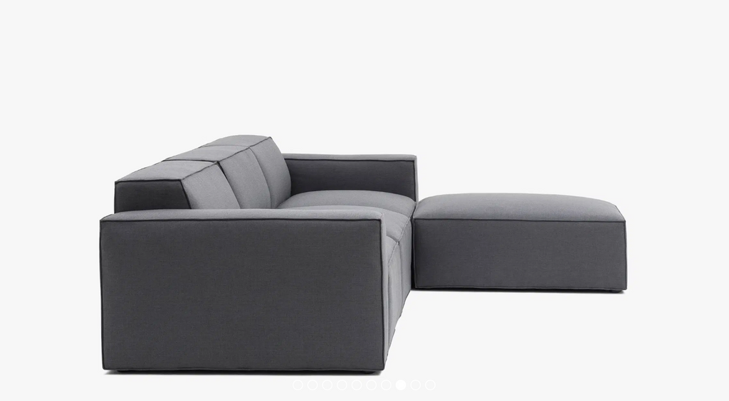 Pacific 4-Piece Modular Sectional Charcoal – The Furniture