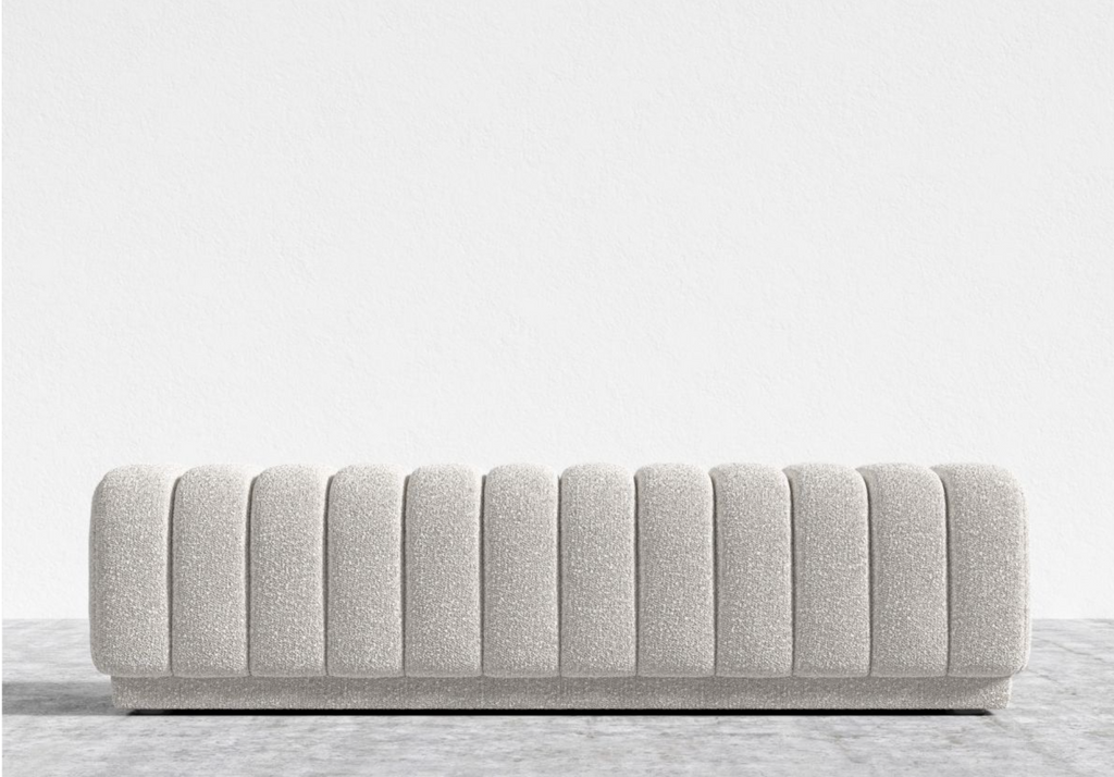 Berlin Bench Pearl Boucle