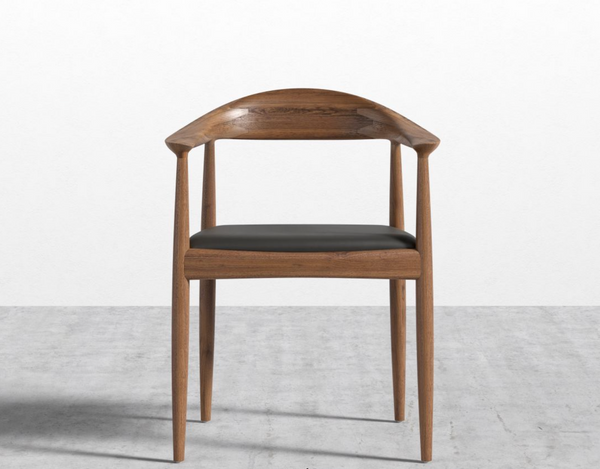 Round Chair Walnut