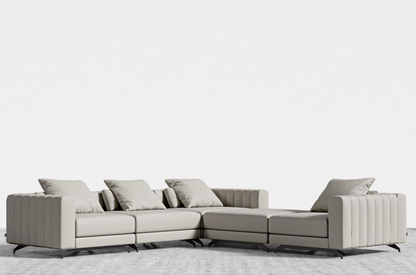 Berlin L-Sectional Modular Trento Taupe