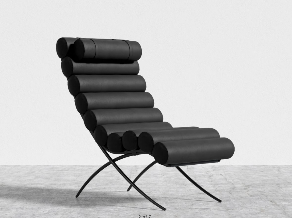 Jericho Trento Jet Black Lounge Chair