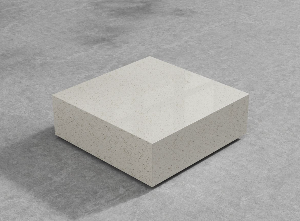 Liza Coffee Table Grande White Terrazzo