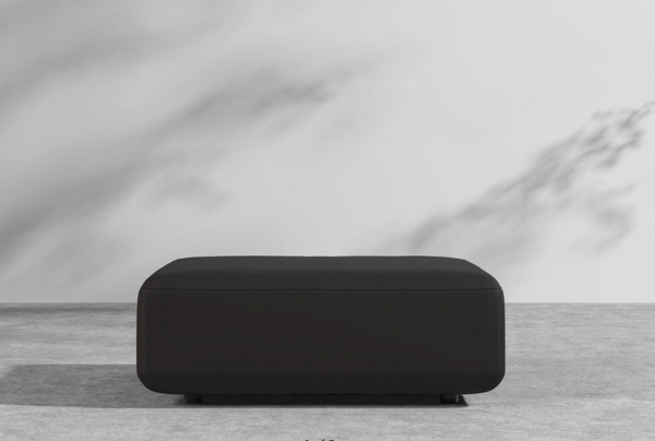 Nobi Outdoor Ottoman Black Arcadia