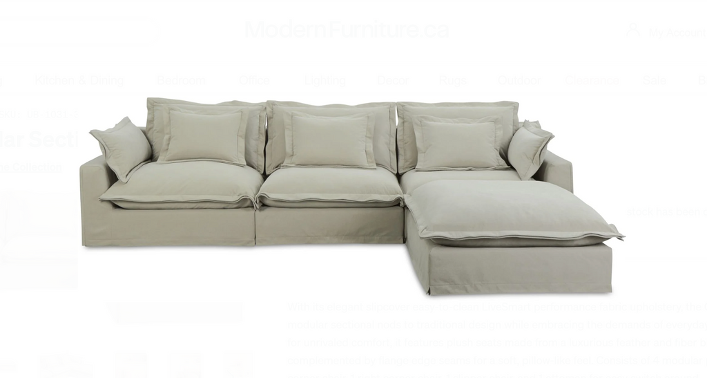 Olivia Modular Sectional Sand
