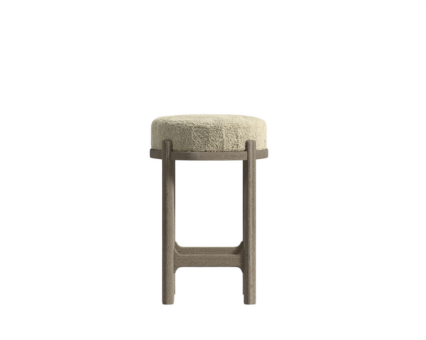 Lennon Counter Stool Grey Oak Almond