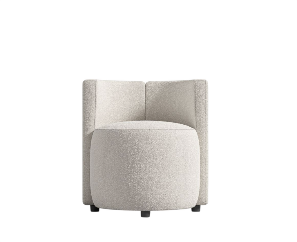 Noa Lounge Chair Pearl Chatou Boucle