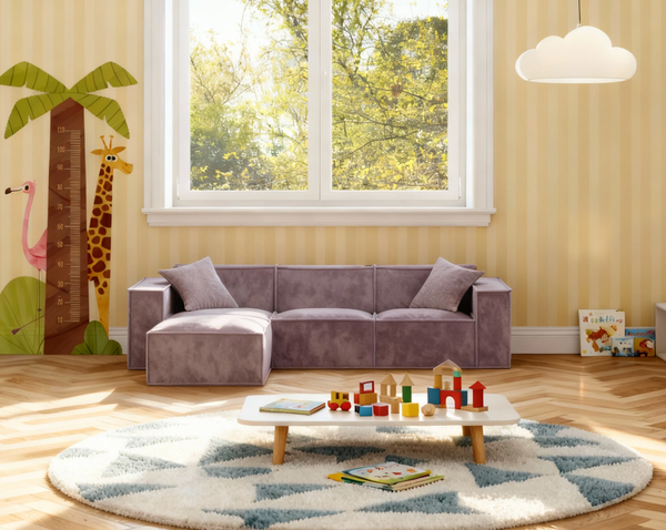 Silicon Sand Mini Kid Sofa Sectional