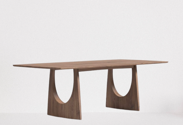 Walnut Extendable Dining Table