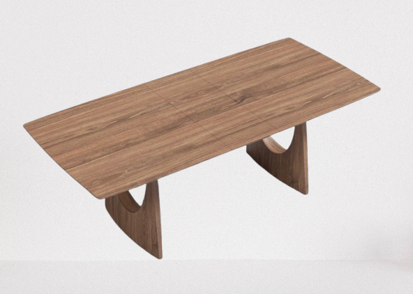 Walnut Extendable Dining Table