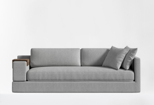 Dresden Malmo Grey Sleeper Sofa