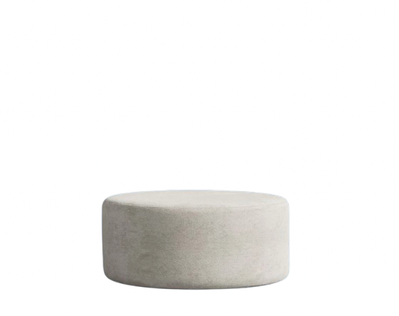 Helium Cloud Round Pouf Ottoman