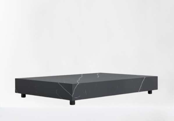 Lira Black Pietra Ceramic Coffee Table