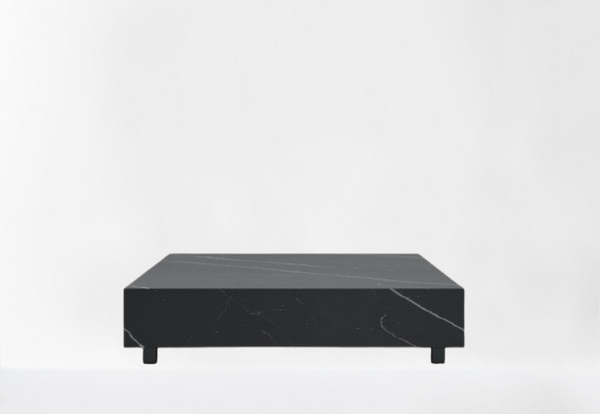 Lira Black Pietra Ceramic Coffee Table