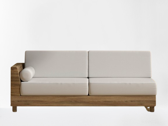 Tipton Palisades/ Acacia Outdoor 2-Seater Sofa