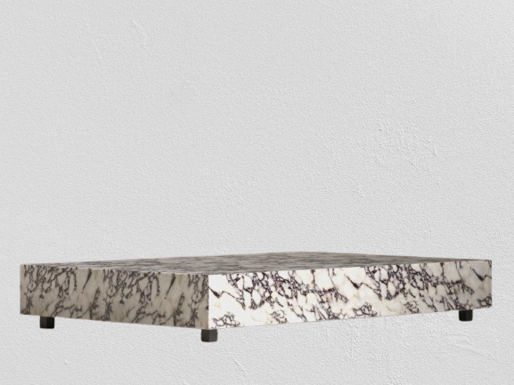 Leza Viola Marble Coffee Table 60"