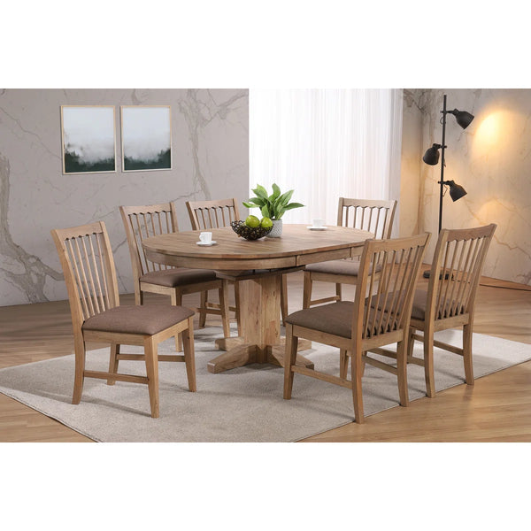 Solid Wood Extendable Round 42