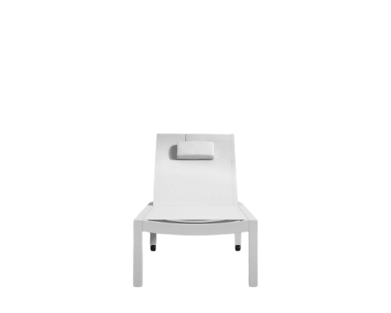 Spenn Outdoor Lounger - White