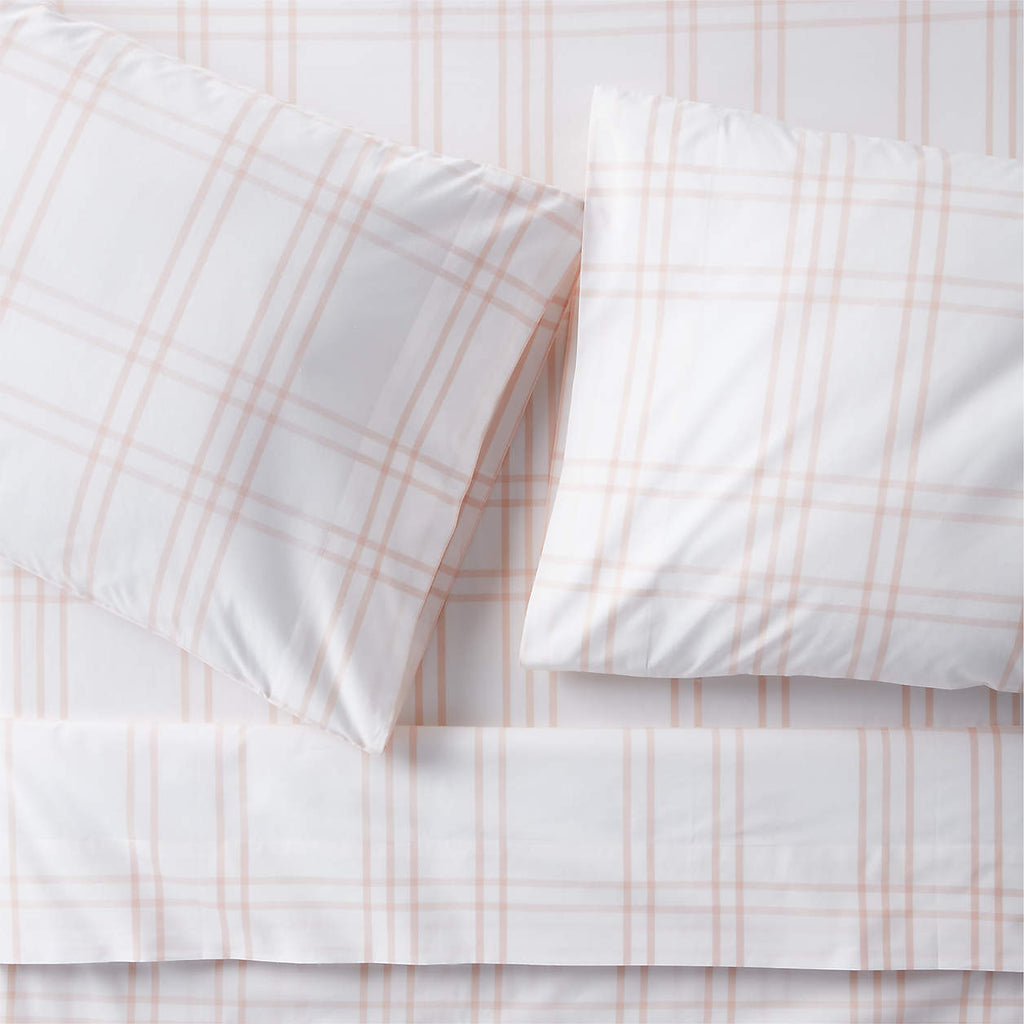 Stax Pink 100% Organic Cotton Kids Full Sheet Set