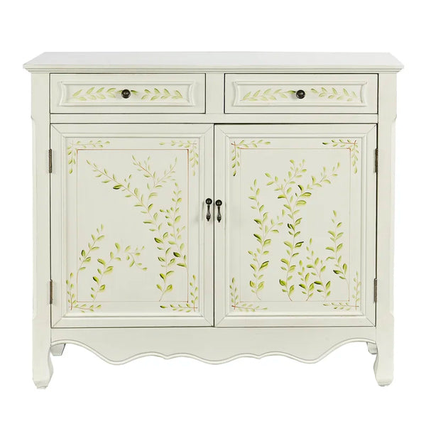 2-Door Wood Accent Cabinet