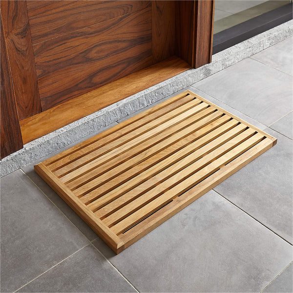 Teak Indoor/Outdoor Doormat 20