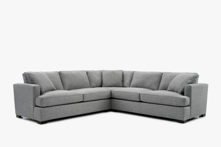 Sloan 5-Seater Corner Sectional Grey Sofa