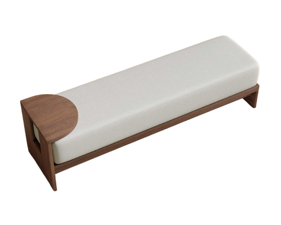 Nola Bench - Alesund & Walnut