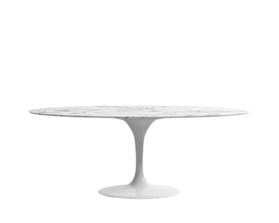 Tula Oval Table – Carrara