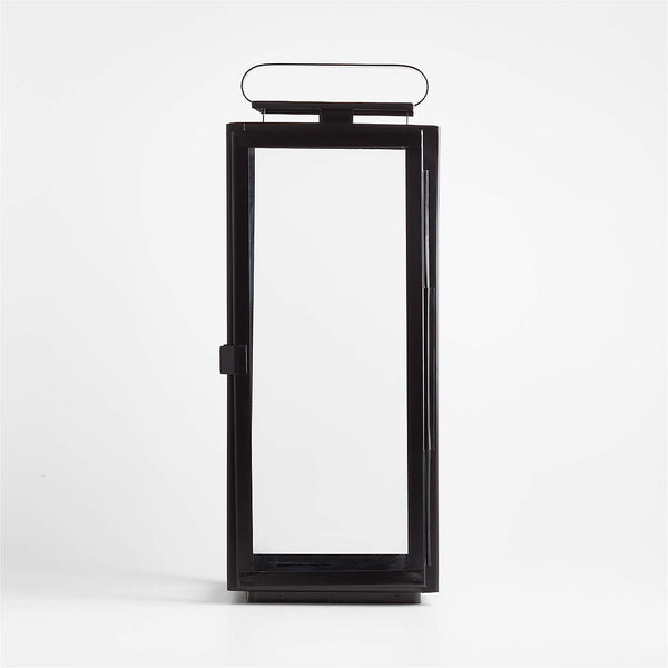 Walker Black Metal Outdoor Lantern 24