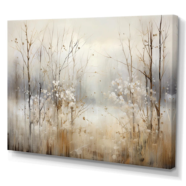 Winter Meadow View Calmness II - Meadow Wall Art