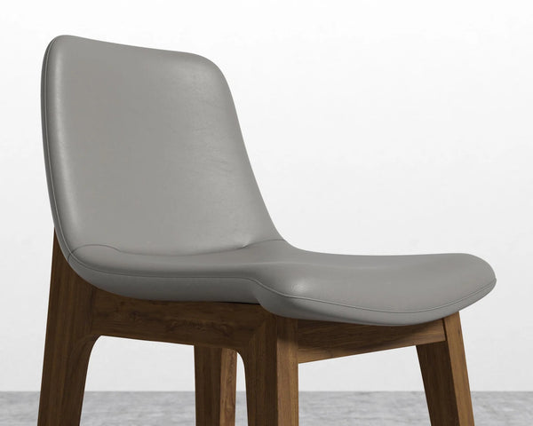 Aldrey Counter Stool Monaco Slate & Walnut