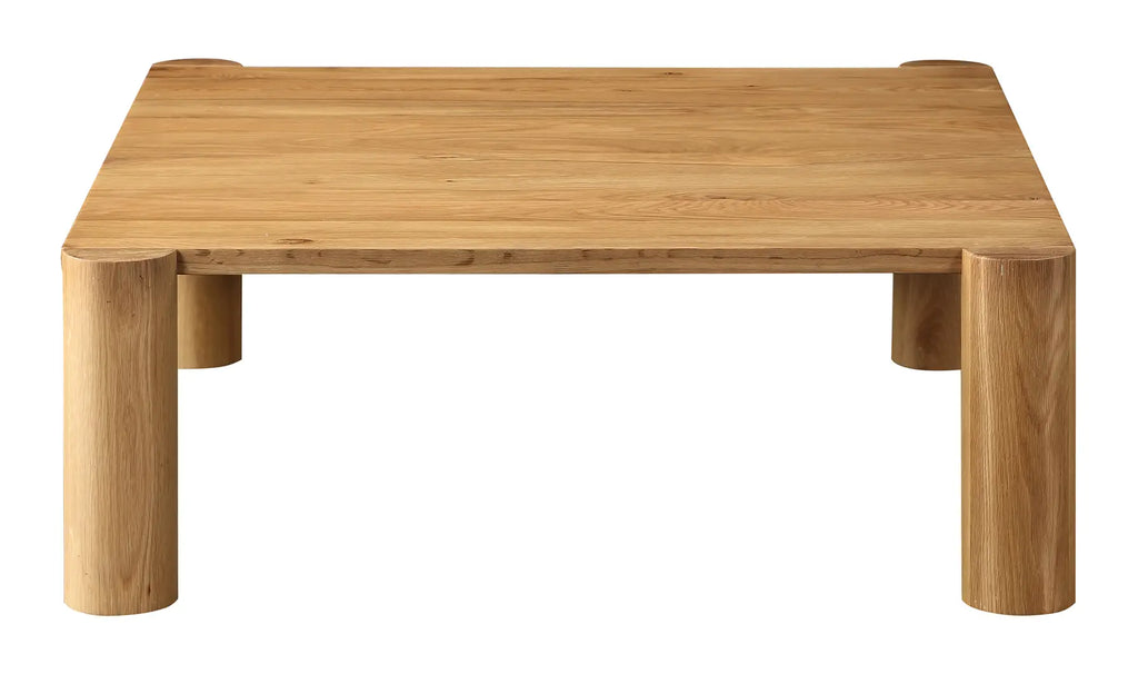 Post Coffee Table White Oak