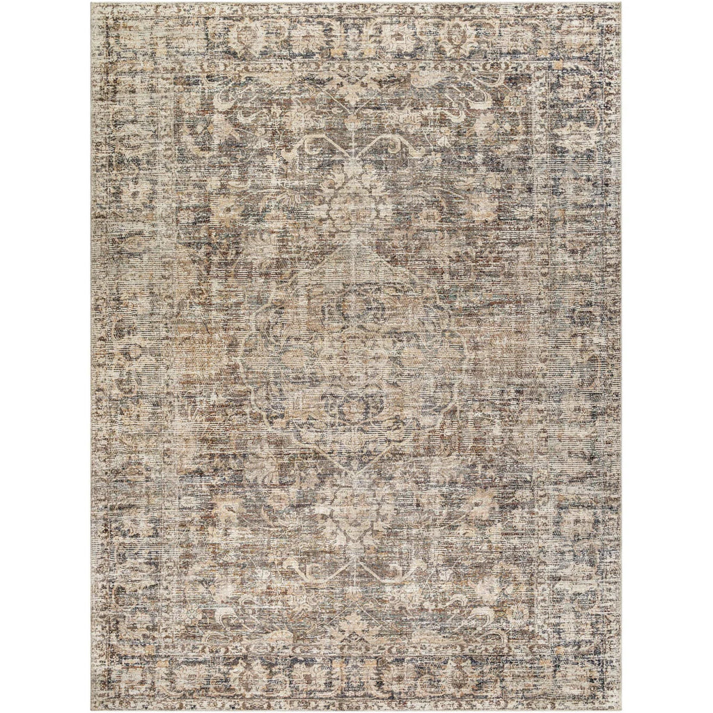 Becki Owens x Surya Marlene Vintage Dark Brown Area Rug 9'11 ft X 14 ft