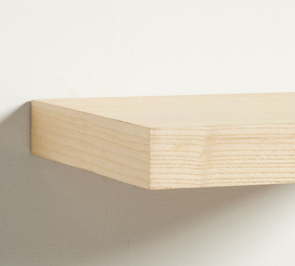 White Ash Floating Wood Shelves 36