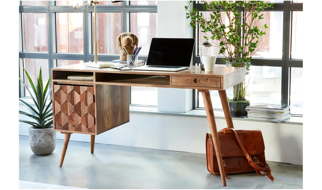 Natural O2 Wooden Desk