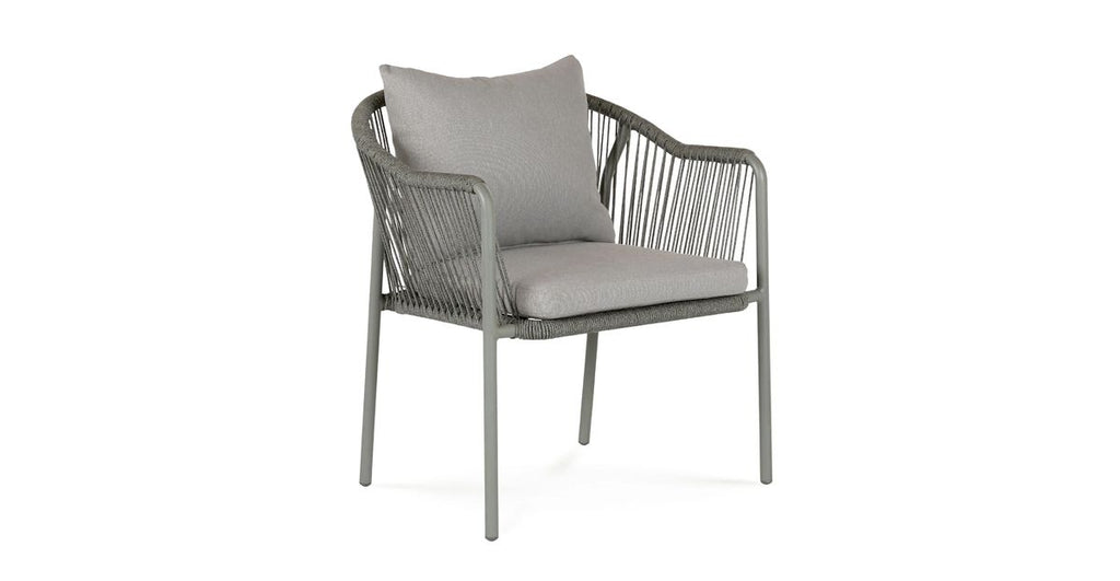 Cal Grey Outdoor Dining Chair