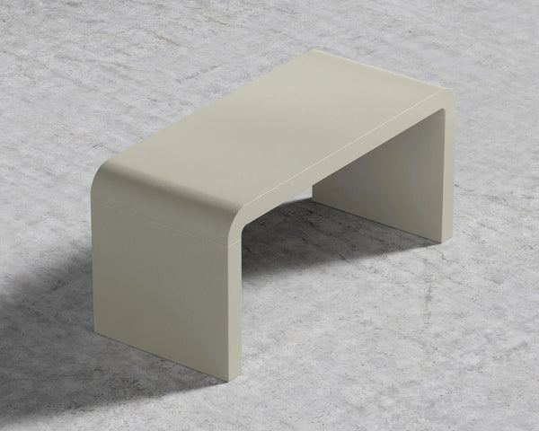 Cascadia Desk Alabaster Concrete