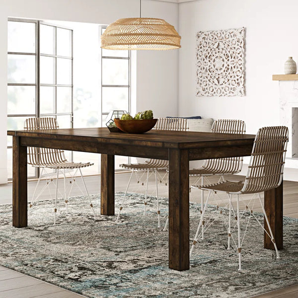 Aster 9 Piece Solid Wood Dining Set