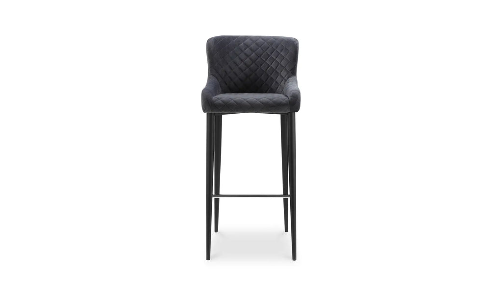 Etta Bar Stool Dark Grey