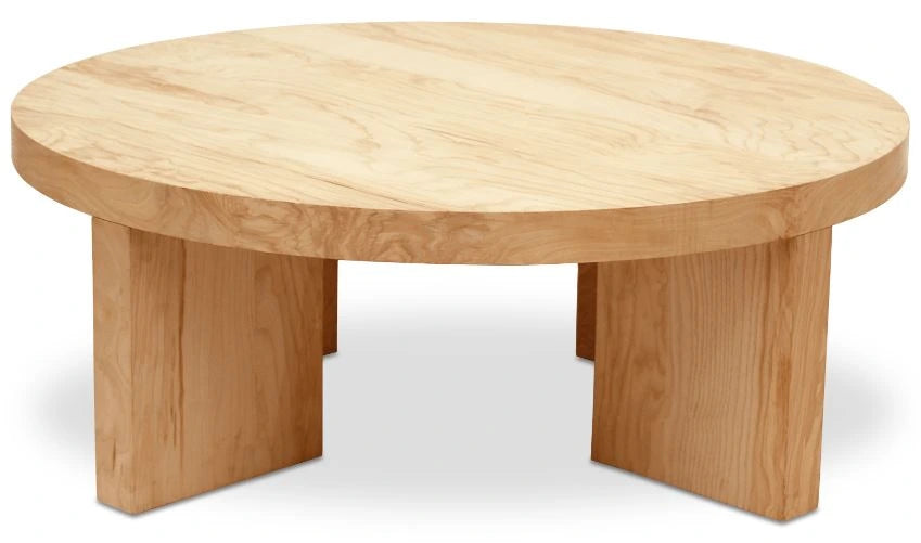 Oregon Blonde Round Coffee Table